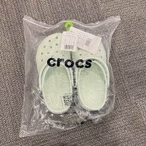 CROCS Kids Water Shoes in Light Green